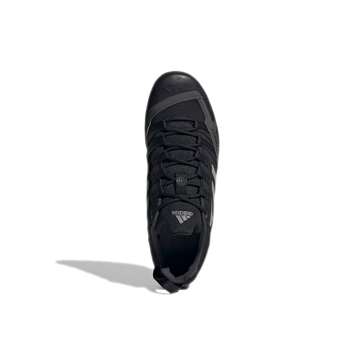 Adidas Terrex Swift Solo Approach Черные Серые Кроссовки Унисекс Коричневые Core-Черные Серые-Три GZ0331