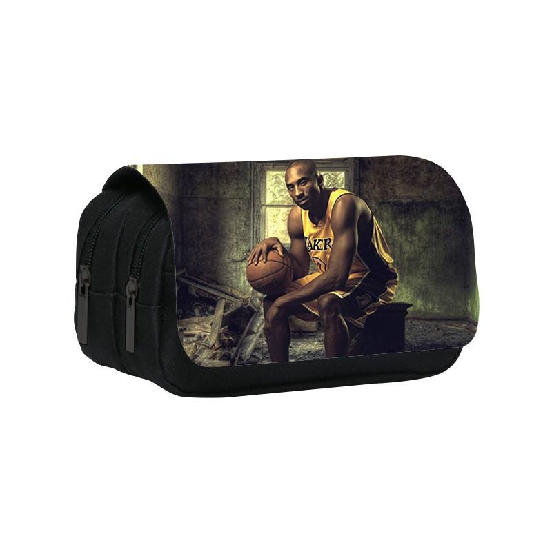 Kobe Bryant Nba Pen Organizer With Nylon Fabric And Large Capacity For Students
