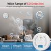 3 Packs Carbon Monoxide Detectors Battery Operated CO Alarm Detector Monitor with LCD Digital
