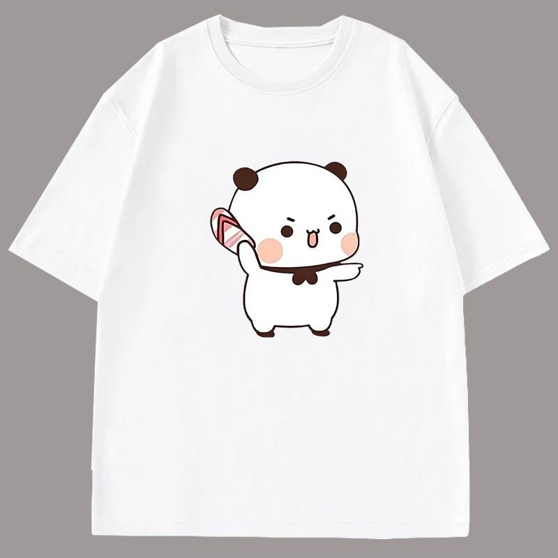Bubu Since He Teases Bubu Летние топы Футболка с принтом бутылки молока Летняя футболка Свободная спортивная футболка с короткими рукавами для бега с рисунком