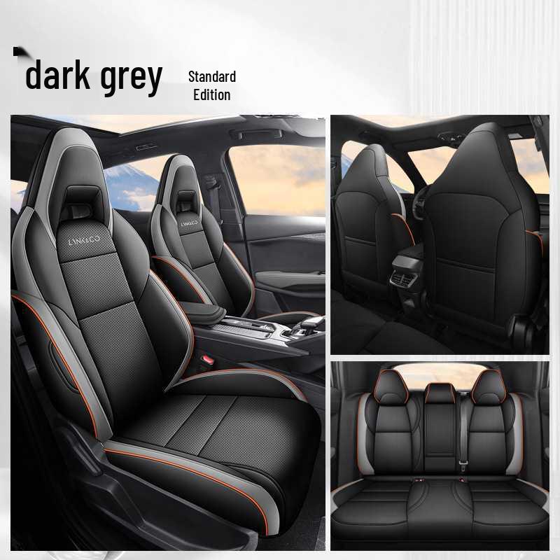 Lynk & Co 06 Energy Efficient Leather Seat Cushions - Five-Seater, All-Season Use