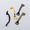 With Bow-Shaped Furniture Pull Hardware Accessory Barn Door Knob  Drawer Wardrobe Cabinet Door