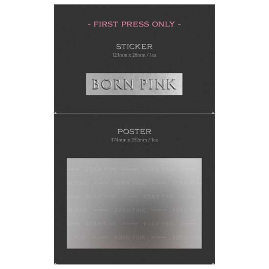 Blackpink - Born Pink 2-й студийный альбом c подарком от YG Select BOX ver.