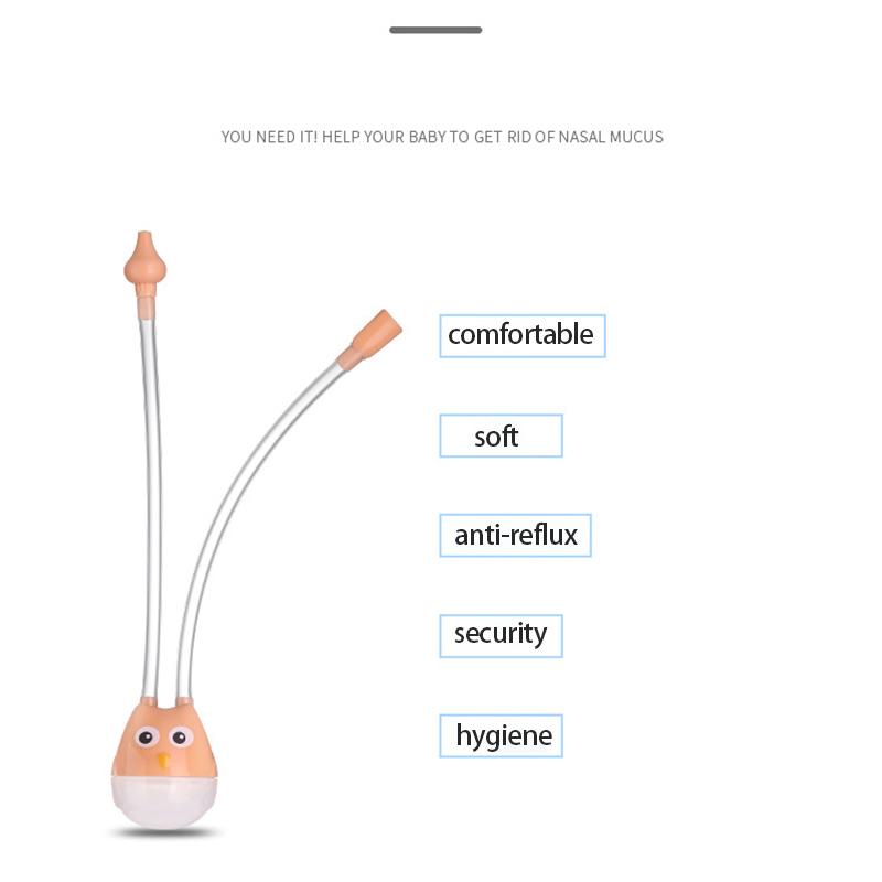 Детский аспиратор для носа, очиститель носа, инструмент для защиты от всасывания