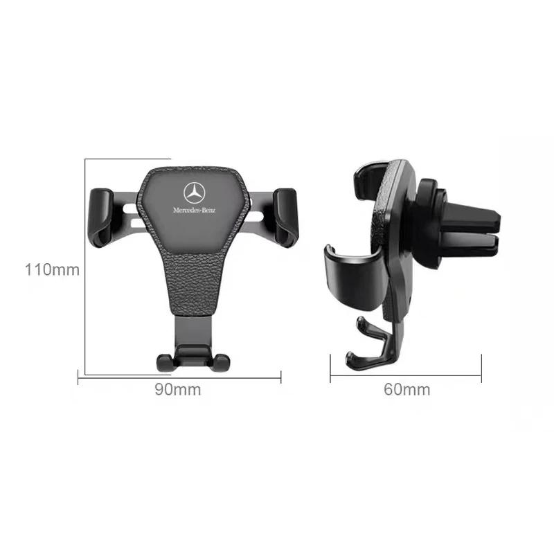 Car Air Vent Phone Holder Auto Clamp Support Stand Car Air Vent Phone Holder for Mercedes Benz B/C/E/S Class A Class C200L GLC