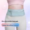 Ultra-thin Lycra Waterproof Waist Bag with Three Pockets for Men & Women
