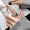 Ретро Кольцо Маленькая Ромашка для Женщин Подсолнух Регулируемое Открытое Кольцо Панк Готические Аксессуары Ручной Работы Дизайнерский Циркон Креативный Подарок