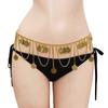 Coin Pendant Metal Body Chain Belt Belly Dance Body Chain Tassel Waist Chain  Dress Accessories