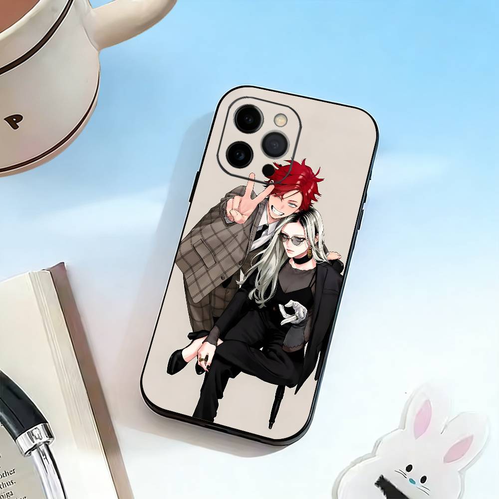G-Gokurakugai A-Alma Чехол для телефона Силиконовый Мягкий Для IPhone 17 16 15 14 13 12 11 X XR Plus Pro Max Plus