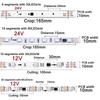 WS2811 Smart IC RGB LED Strip 30/60LEDs/M Individually Addressable LED Tape DC12V 24V Black/White PCB IP30 IP65 IP68 Waterproof