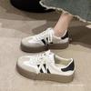 2025 spring new women's shoes leather surface German training shoes women's Forrest Gump shoes versatile classic platform casual board shoes sports