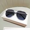 High Definition Sunglasses Men'S Gradual Change Of Color Metal Frame Sunglasses Women'S Uv Protection Sunglasses