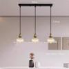 Home Decor Vintage Glass Pendant Lights For Kitchen Island Interior Antique Hanging Ceiling Lamps Nordic Suspensions Luminaire