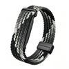 Advanced Braided Nylon Adjustable Bicep Strap Replacement New Fitness Tracker Band Compatible For Google Fitbit Air Wristband