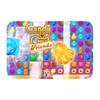 Custom Video Game Colorful  Candy Crush Saga  Front Door Mat Anti-Slip Outdoor Absorbent  Doormat Floor Bath Entrance Rug Carpet