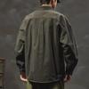 2024 Men's American-style Workwear Shirt Jacket for Fall/Winter