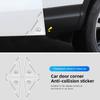 Lexus Car Stickers Door Corner Anti-collision Silicone Stickers For Lexus RX330 IS250 Ct200h ES300h RX350 IS300h Car SuppliesYR7 