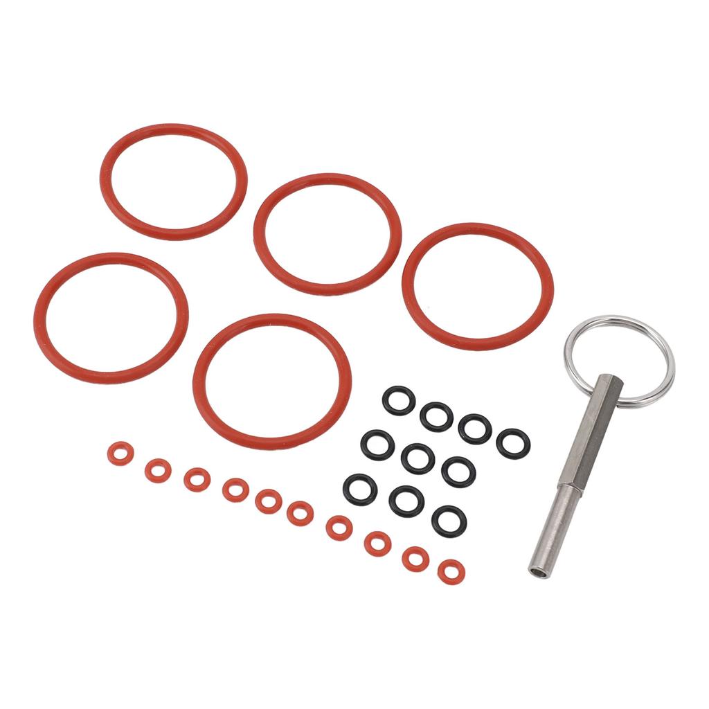 25 шт. набор уплотнительных прокладок для кофемашины силиконовая замена O-образного контура с инструментом для ремонта для Coffee Mac