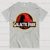 Galactk Park 100% Cotton Summer Casual Cool Loose T-Shirt