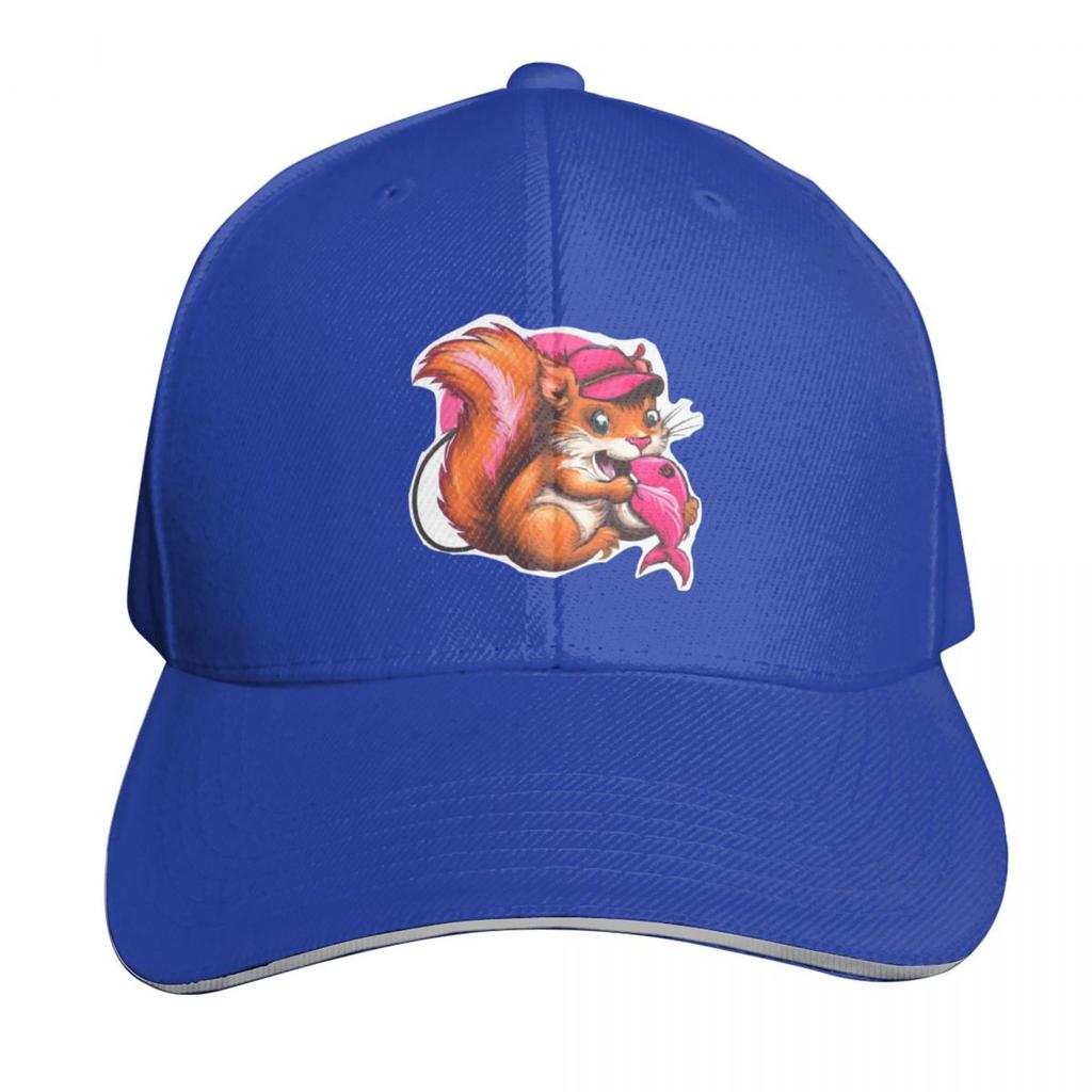 Pink Squirrel Trout Fly Baseball Cap Christmas Hat sun caps Golf Cap Trucker Cap Womens Beach Unisexs
