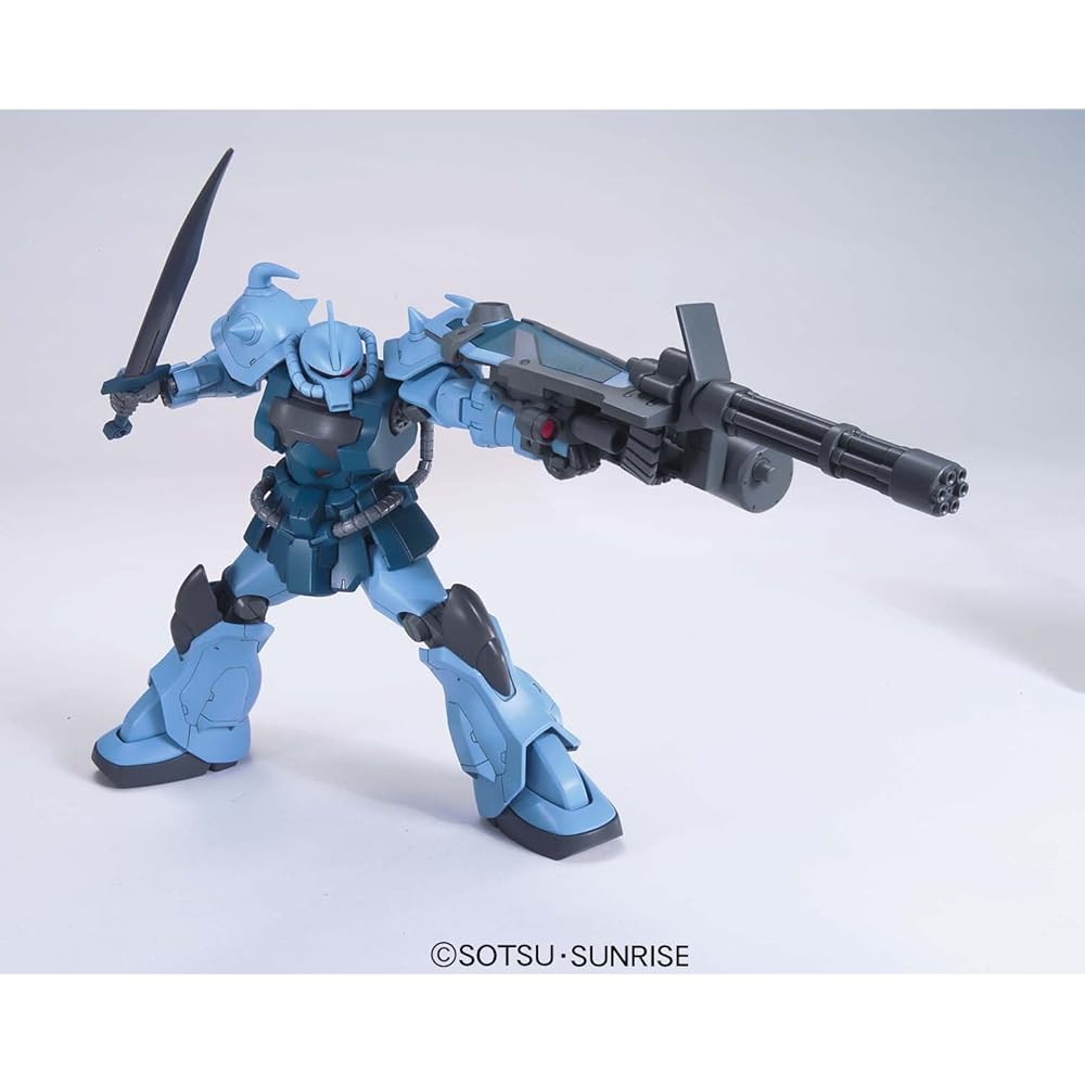 Bandai HGUC 1/144 MS-07B3 Гуф Кастомный Набор для Сборки Мобильный Костюм Гандам Команда 08-го МС