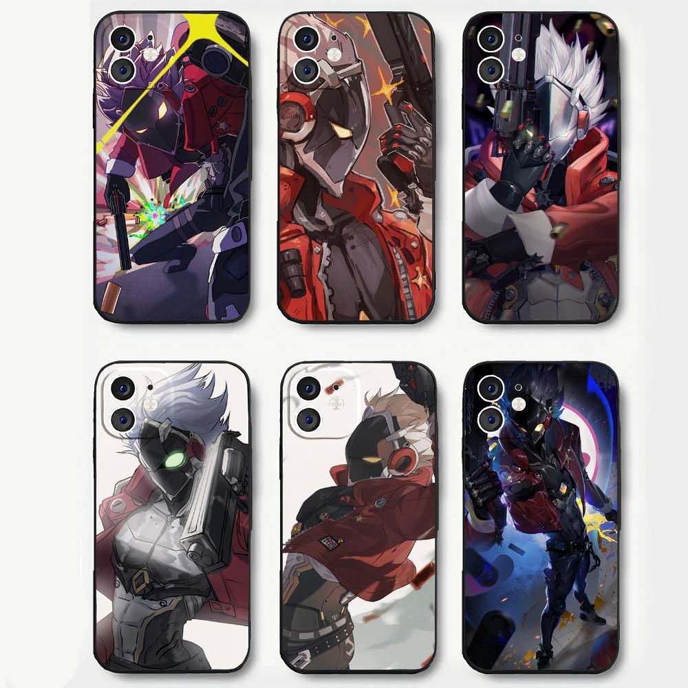 Чехол для телефона Billy Kid Anime Z-Zenless Zone Zero для iPhone 17 Air 16 15 14 13 Pro Max 11 12 Черный силиконовый чехол