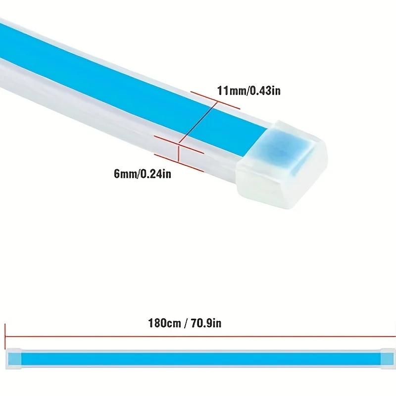 1 шт. светодиодные автомобильные фонари на капот последовательное сканирование универсальные фары полоса автомобильные декоративные атмосферные лампы DRL авто дневные ходовые огни