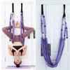 Adjustable Aerial Yoga Hammock Swing Elastic Stretch Aerial Yoga Stretching Strap  Body Shaping