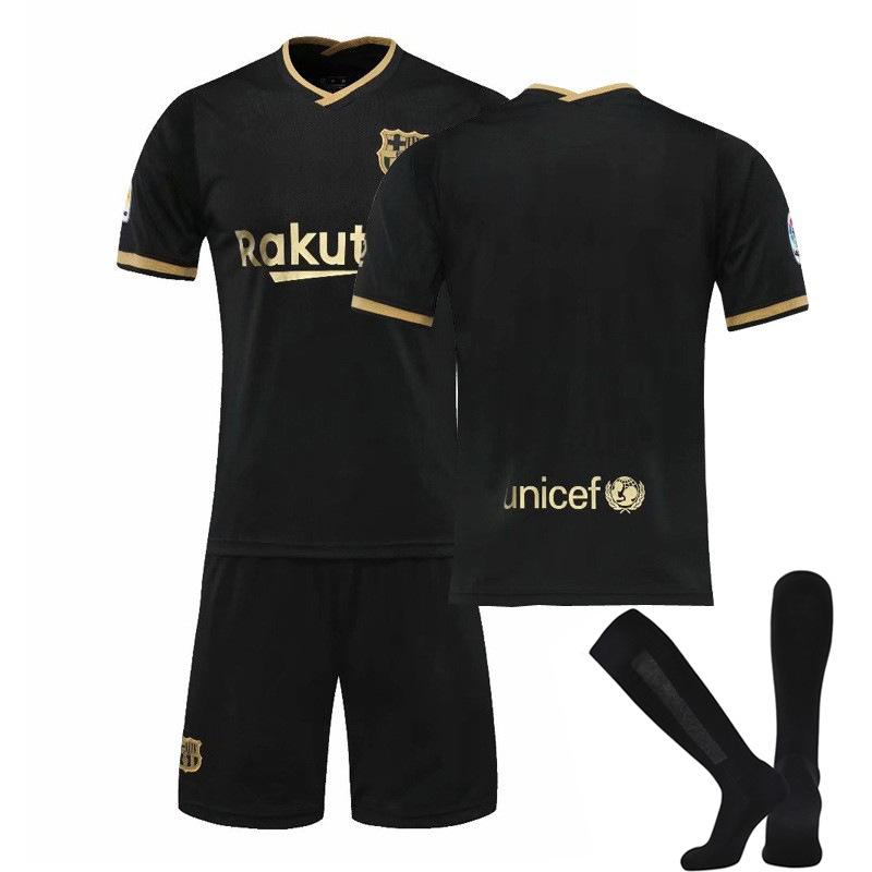 Футболка Барселоны - домашняя и выездная номер Месси игровая футболка, детский спортивный футбольный костюм футболка мужская
