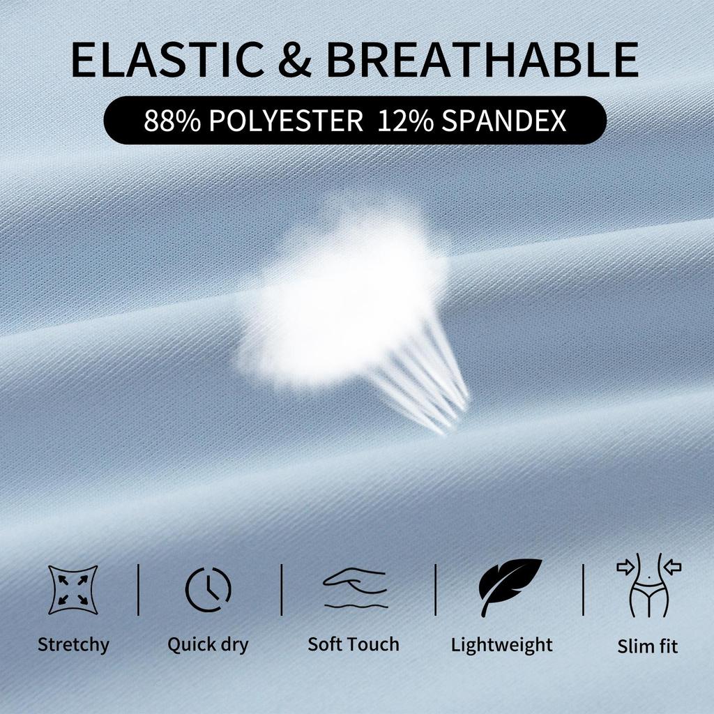 Wosawe Women's Mountain Bike Sports Fitness Simple Slim Quick Dry Breathable Cycling Short Sleeve Top