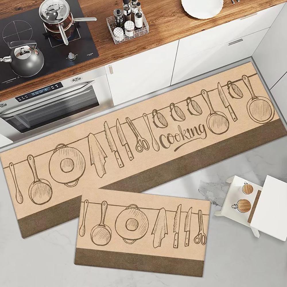 33 Colors Diatomaceous Earth Kitchen Floor Mat Bedroom Living Room Long Bedside Area Rug Hallway Soft Washable Carpet Anti Slip Entrance Doormat