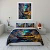 Sailing ship amidst clouds. Bedding sets Duvet cover sets Duvet covers Pillowcases(1 * Duvet Cover 2 * Pillowcases without duvet insert)