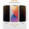 Полное покрытие Защитное стекло с защитой от шпионажа для IPhone17 16 15 14 13 12 11 Pro Max Mini XR XS Max 8 7 6 6s Plus SE Защитная пленка для экрана