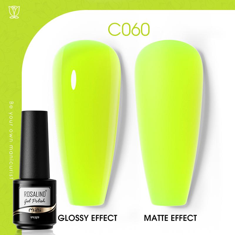ROSALIND Красочный УФ-гель для ногтей, блестящий алмазный блестящий лак, гель-лак, замачиваемый УФ-коричневый гель для ногтей