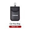 Car Key Signal Blocker Case Keyles Bag Car Interior Accessories For Volkswagen VW Golf Jetta Passat mk4 mk5 mk6 CC B5 B6 B7 Golf uj6