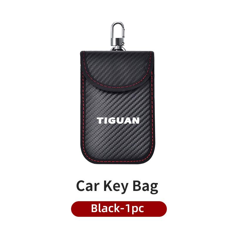 Car Key Signal Blocker Case Keyles Bag Car Interior Accessories For Volkswagen VW Golf Jetta Passat mk4 mk5 mk6 CC B5 B6 B7 Golf uj6