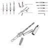 Premium Quality 4x Hex Shank Self Centering Door Window Hinge Twist Wood Drill Bit Hole Puncher With Brass Body