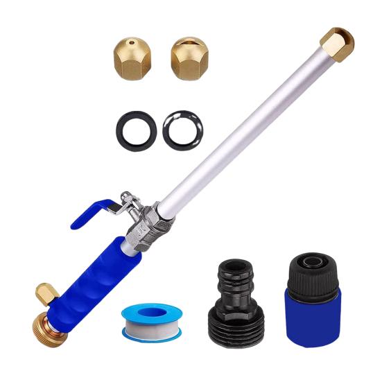 Мойка высокого давления Регулируемая герметичная конструкция Быстроразъемное соединение Нескользящая ручка Струйная насадка Мойка высокого давления с 2 сменными насадками