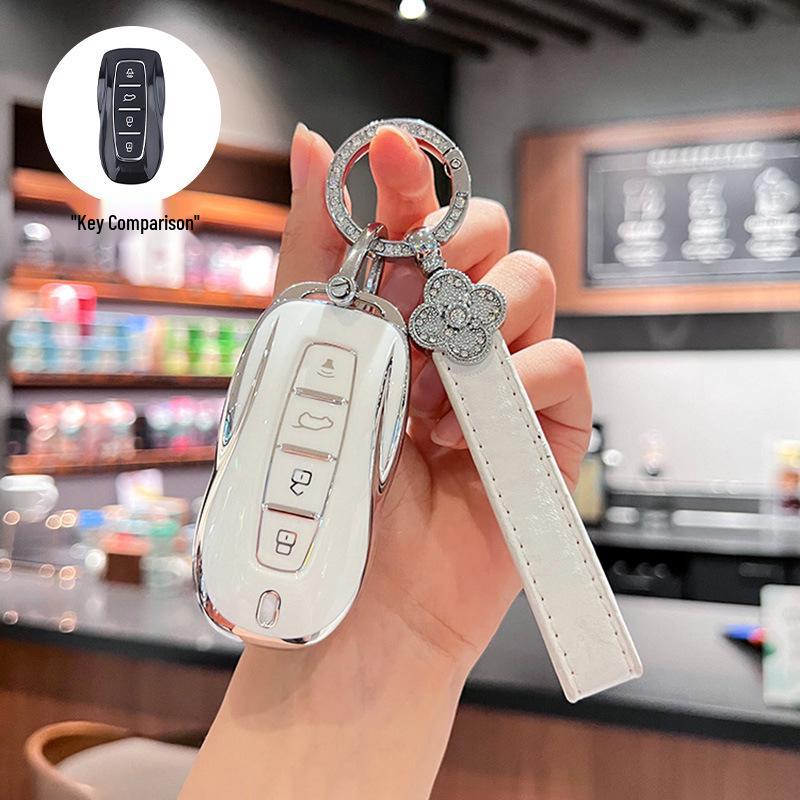 Compatible with Ford Luying Key Case: Luyingjie S/EV, Youqixia, Ranger Car Buckle E, Quan Shun High-Grade Shell.