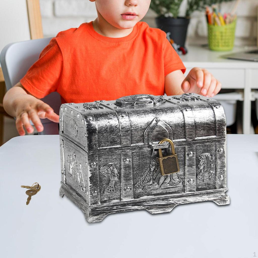Сундук с сокровищами для детей Приключенческий с замком Пиратский Хэллоуин