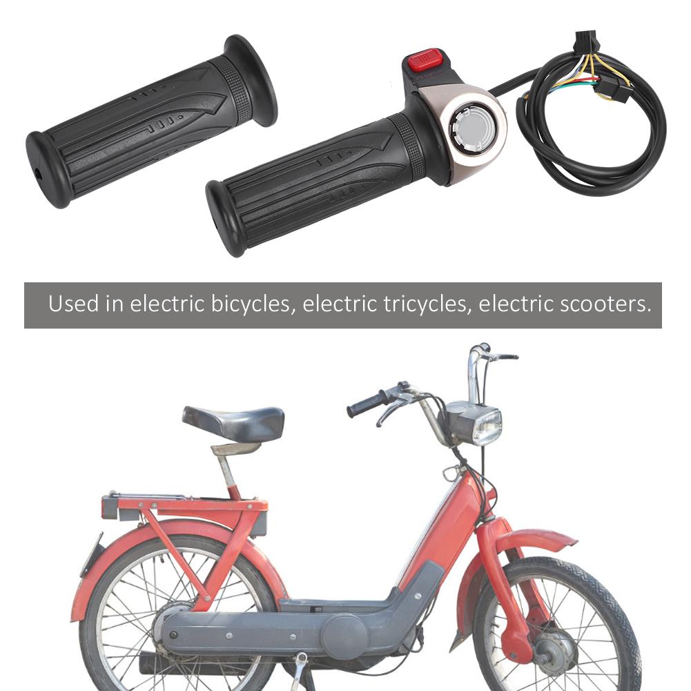 Электрический велосипед Универсальная ручка газа Литиевая батарея Хранение энергии с кнопкой Многофункциональная скорость