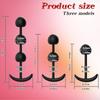 Hot Selling Wearable Anal Plugs With Steel Balls Analplug Buttplug Butplug Fake Dildo For Women Men Anal Beads Adult 18 +Sextoys
