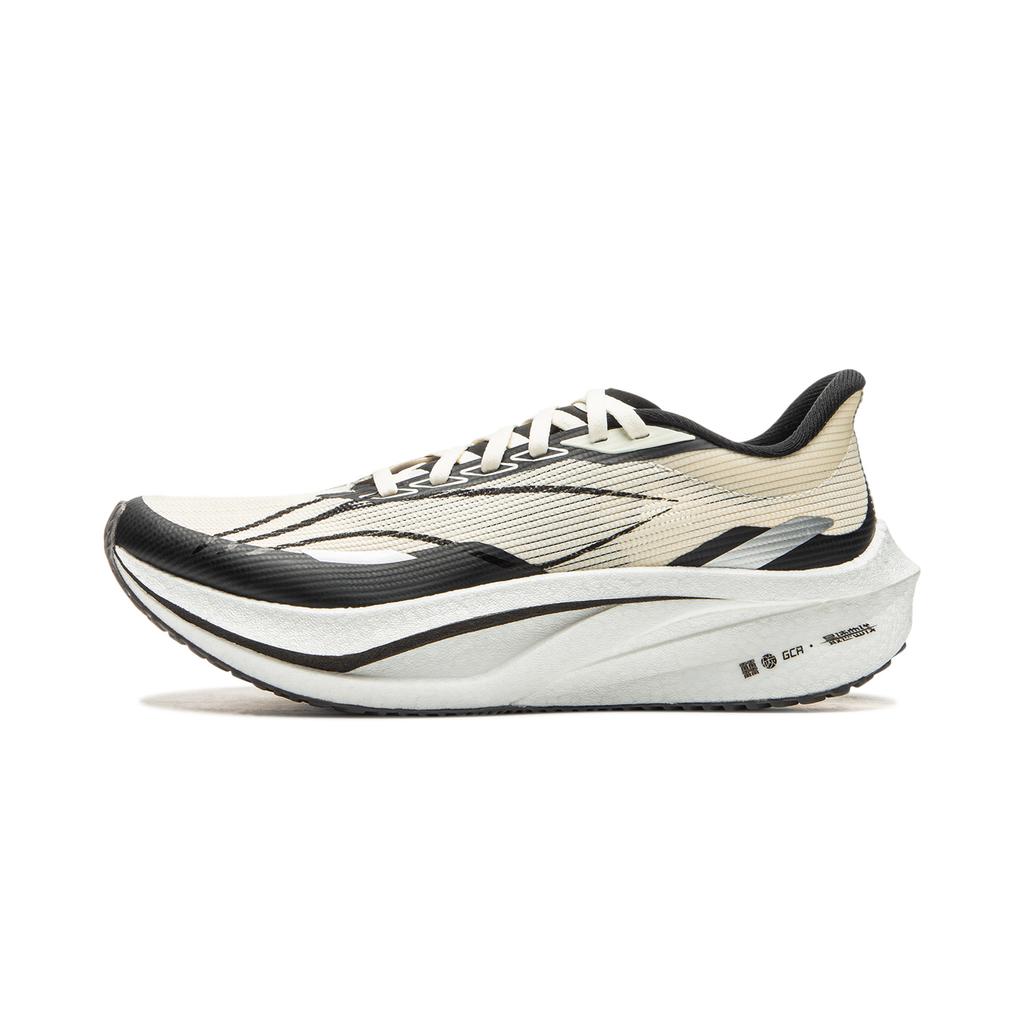 Li Ning Feidian 4 Challenger Беговые кроссовки Женские Низкие Бежевый Черный ARMU006-21