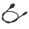 Water Proof Extension Cord Type C Thread Female To USB 3.0 Male Connector Cable 0.5m Length 30V