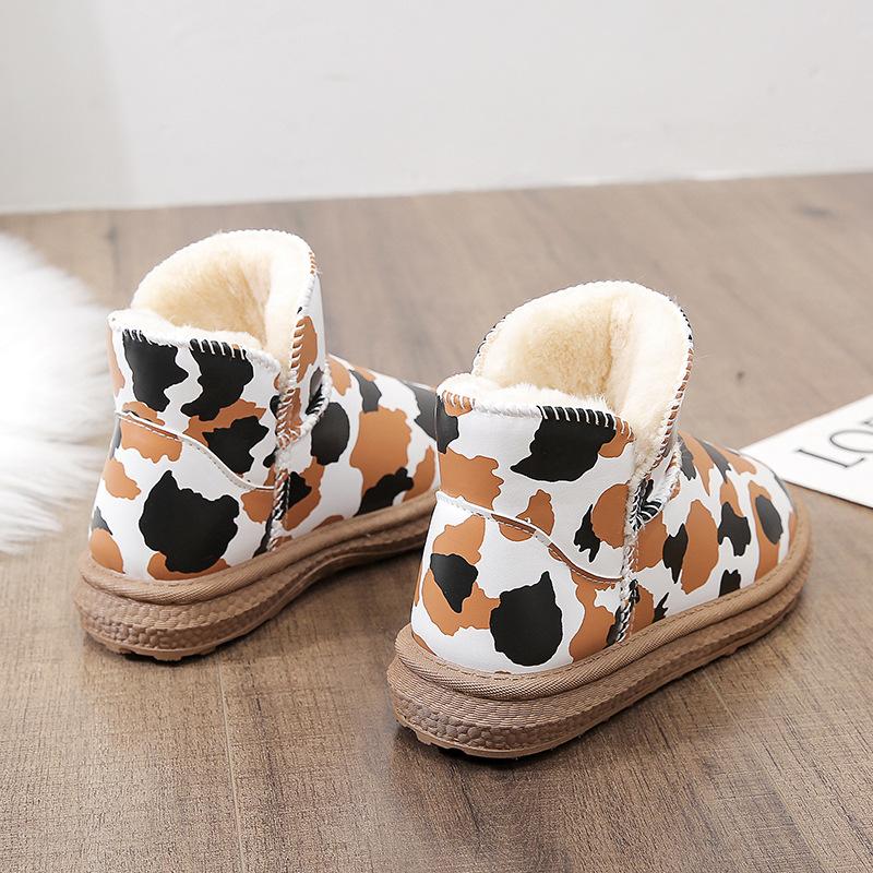 Женские зимние сапоги элегантные на низком каблуке женские туфли ботильоны водонепроницаемые черные ботильоны мода 2024 зимние нескользящие горячие шикарные