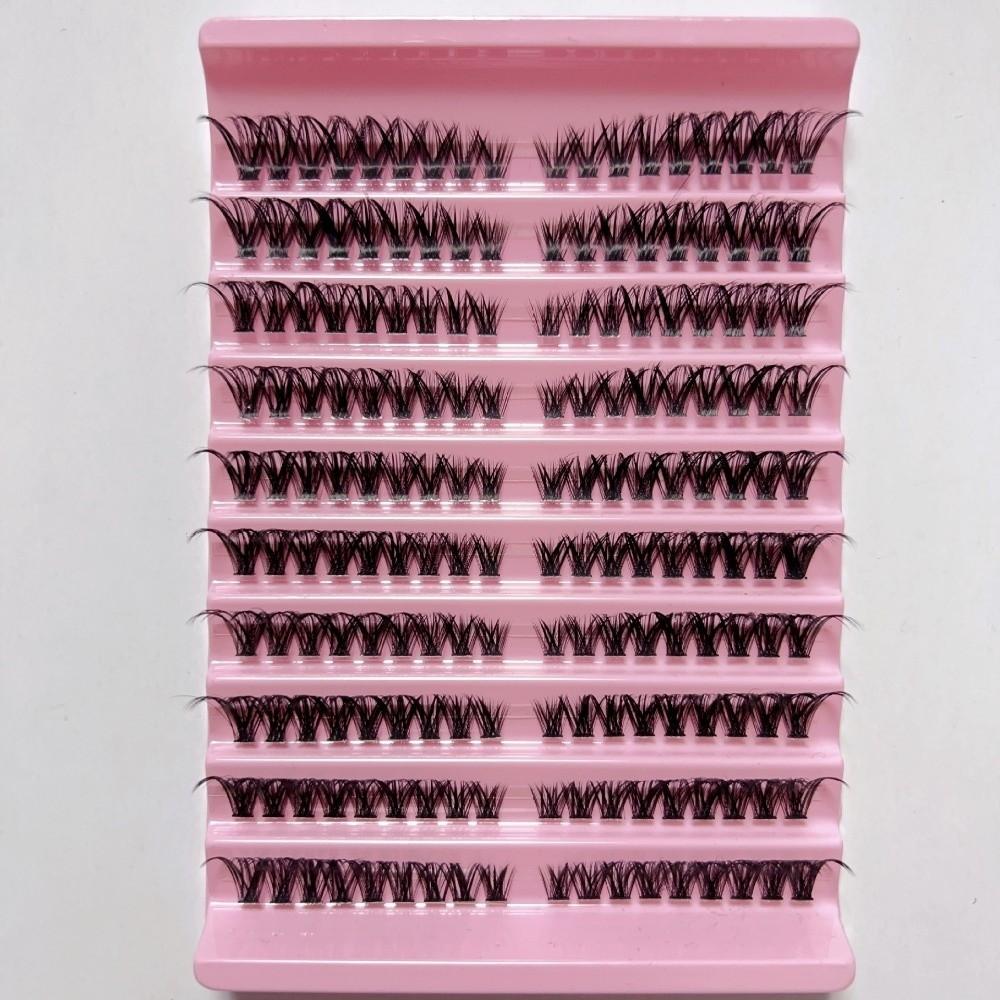 3D Mink Effect Cluster Lashes Natural Volume Lash Eyelashs Extension Eyelash Extension  for Women