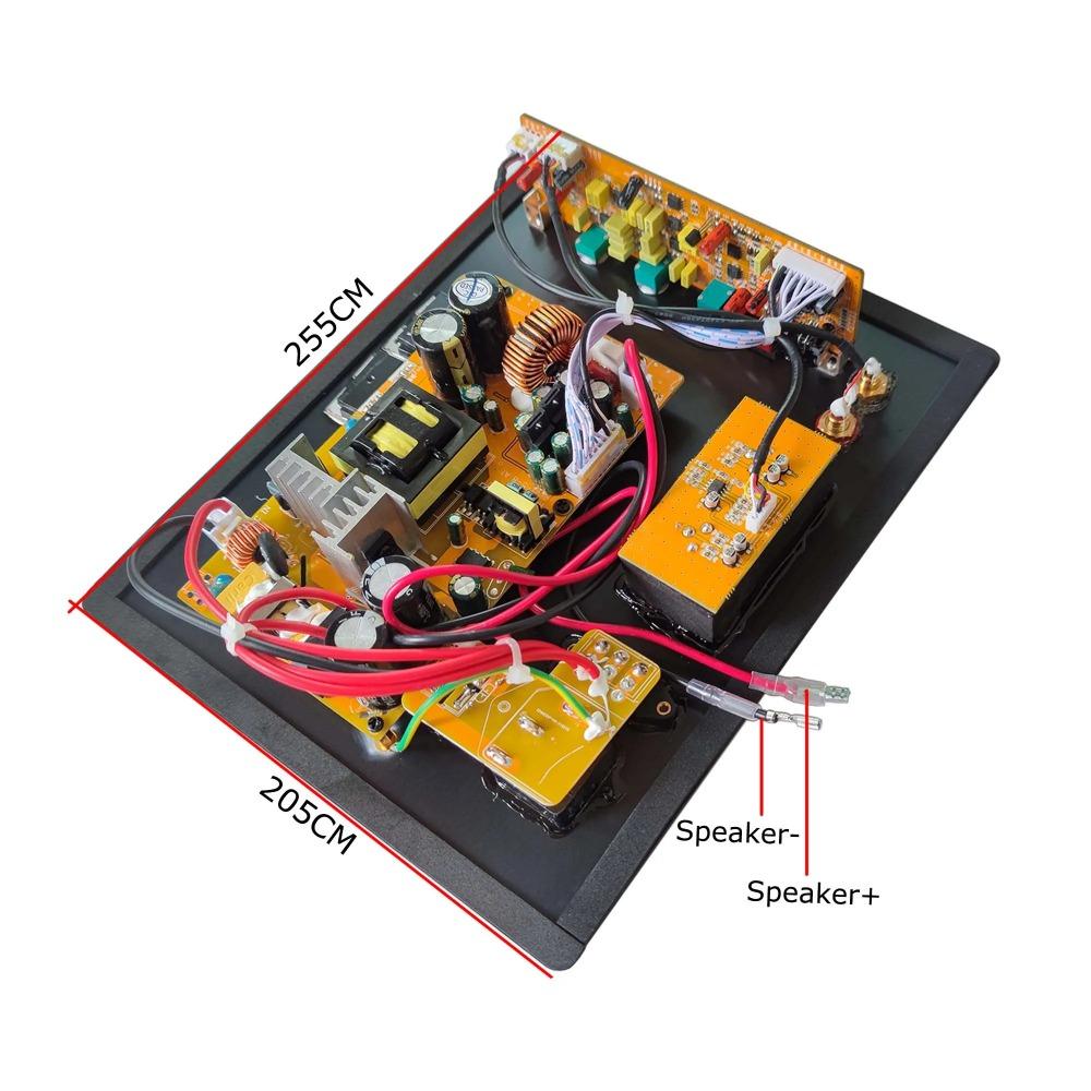 110/220 В HIFI моно 200 Вт тяжелый сабвуфер цифровой активный усилитель мощности плата чистый бас профессиональная домашняя аудиосистема