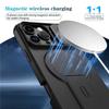 Для iPhone 16 15 14 13 Pro Max Магнитное кольцо-подставка Сдвижная защита объектива камеры Чехол для телефона Для iPhone 16 15 14 Plus 16E