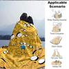 1pc Adventure Time Jake Soft Skin-Friendly Flannel with Digital Printing, Various Sizes Available for Family, Friends, Birthday087