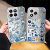 Чехол для телефона 'Морские организмы' для Honor X7b X8a X9c X8c X8b 200 Pro X9a X9b 200 400 Lite Мягкая крышка